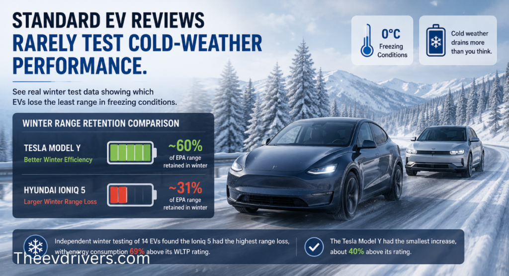 Cold Weather EV Range:
What Reviews Don't Actually Test