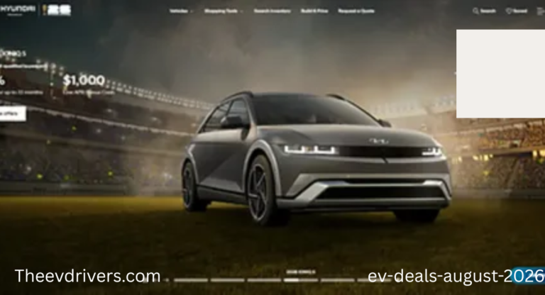 EV Deals Run Deeper Than The Sticker Price Suggests In August 2026