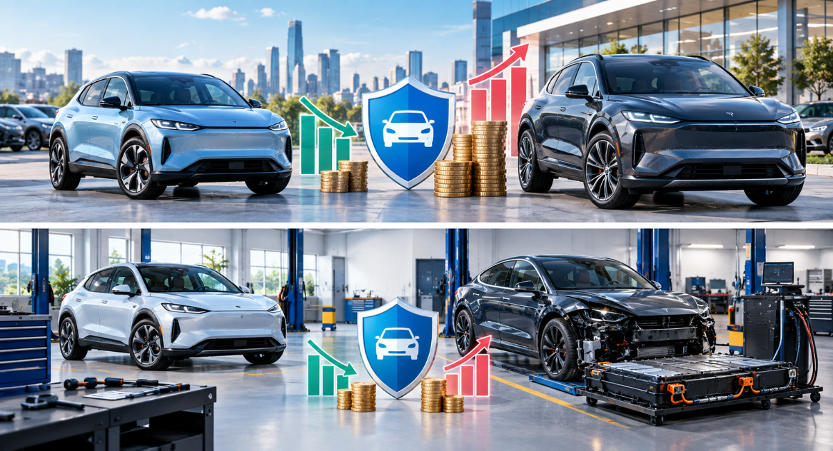cheapest-most-expensive-evs-insure-2026