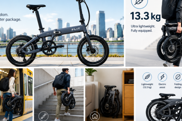 : FLIT M2i Folding E-Bike: Why 13.3kg Actually Matters