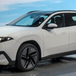 BMW iX3 Neue Klasse electric SUV on display