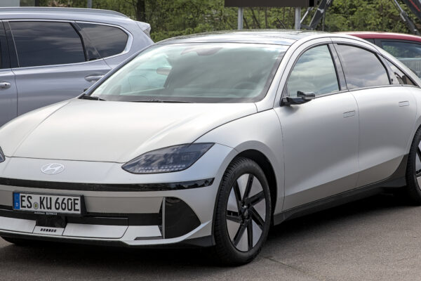 Hyundai Ioniq electric vehicle on the E-GMP platform