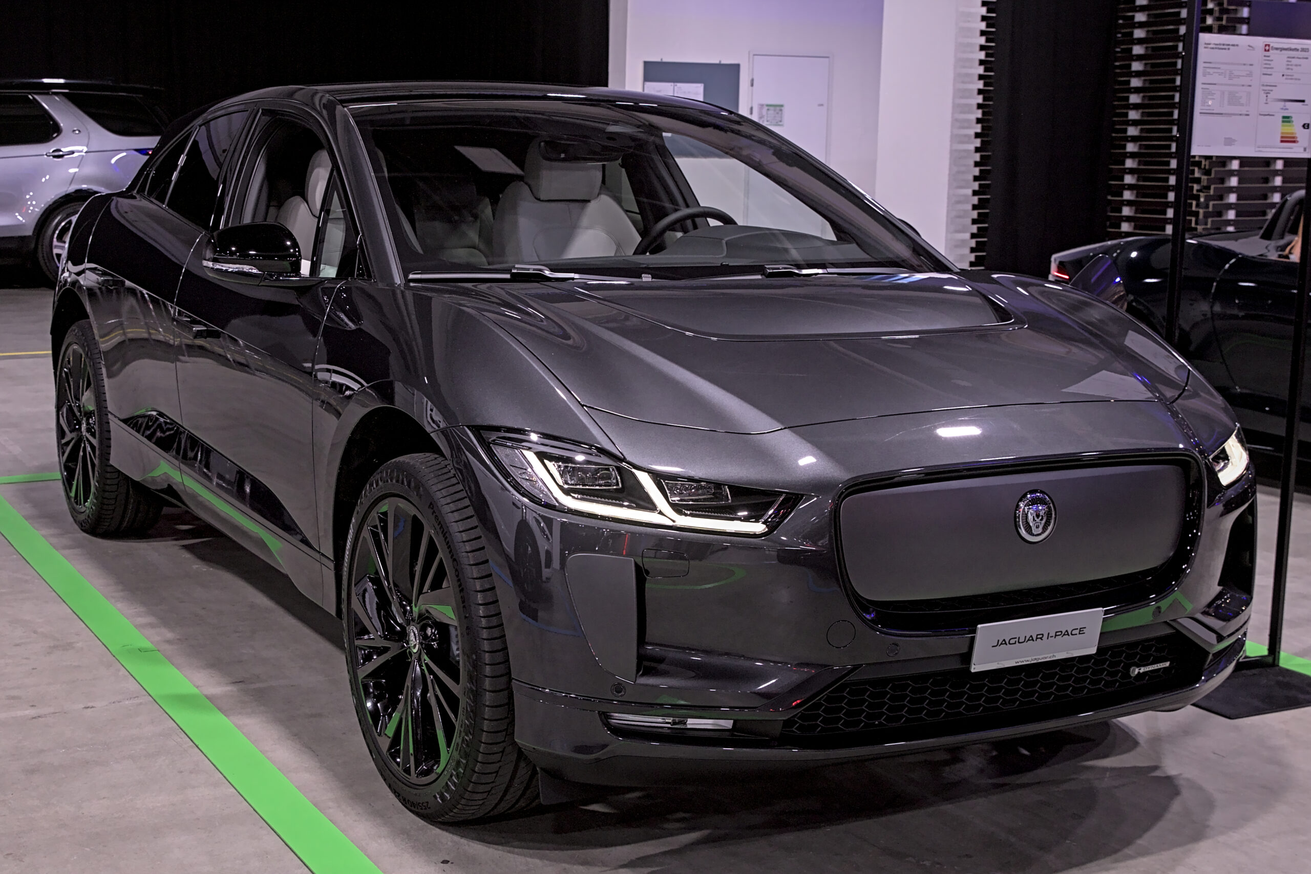Jaguar I-PACE, the brand's previous all-electric model