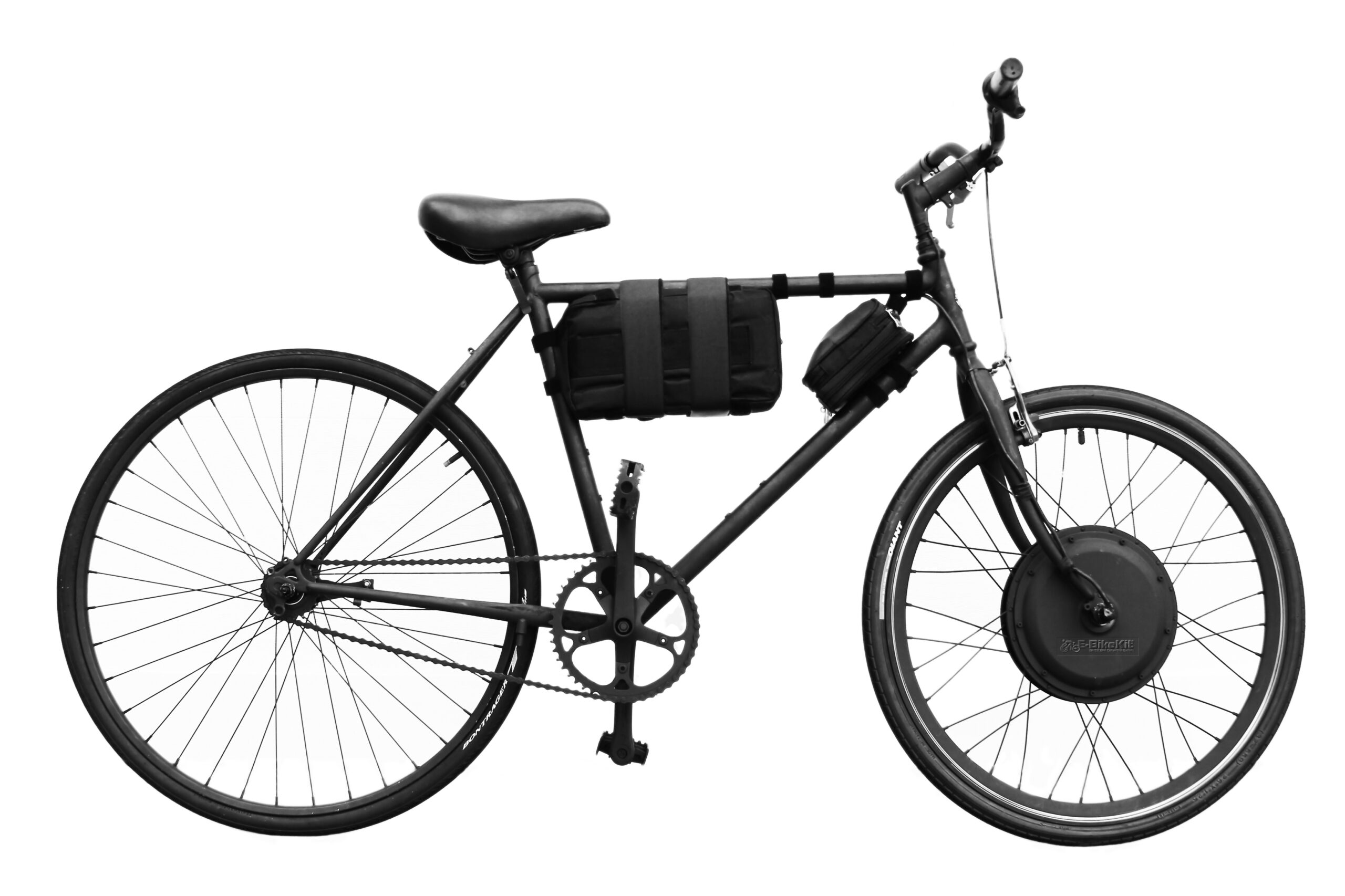 A mid-drive electric bicycle