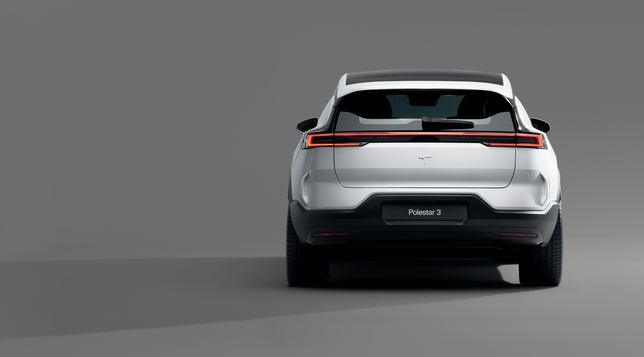 Polestar 3 electric SUV, rear three-quarter studio shot